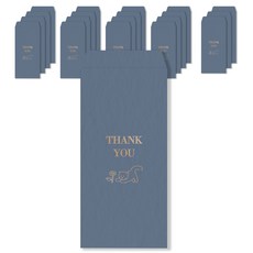 Dalphong 金錢感謝零用錢信封, 20個, 鋼藍色