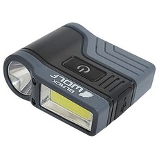 BLACK WOLF 充電式帽夾燈頭燈 BW-D2, 黑色, 1個