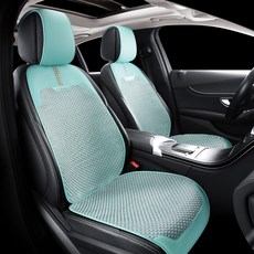 순잠 에어 여름 자동차 시트 세트 1, 1세트, 민트
