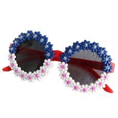 正月娜娜 生日派對 紀念日 潮人太陽眼鏡, 1個, 款式 02