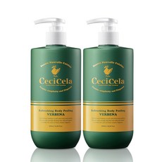 CeciCela 身體去角質沐浴乳, 500ml, 2個