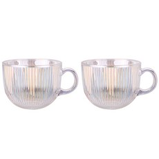 askj 簡約線條 麥片馬克杯480ml, 單色, 2入
