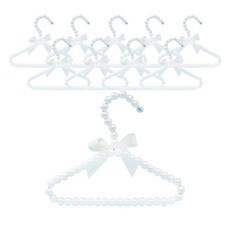 Tree 孩童款閃亮珍珠迷你衣架, 10入, 單色