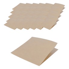 食品用L型牛皮紙 15*15cm, 1件, 1000件