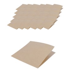 食品用L型牛皮紙 13*13cm, 1件, 500件