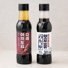 젠미 맛쯔유 320g + 야끼도리다래 335g 소스 세트 B, 655g, 1세트