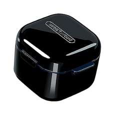 浪漫日常 素色假牙盒 黑色, 1入, 1個