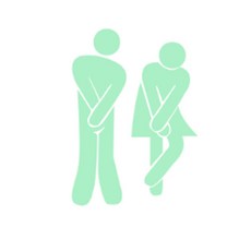 絕佳選擇 浴室裝飾貼紙 2入, 螢光