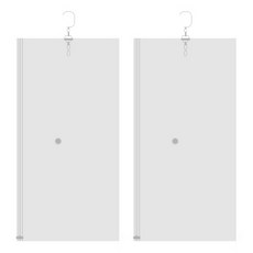 Wonis 冬季服飾夾克壓縮衣架 L, 2個, 1入