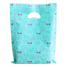 100p 帶絲帶環的塑料袋, 動物園, 100個