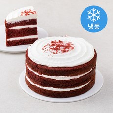 삼초마을 레드벨벳 홀케이크(냉동), 560g, 1개