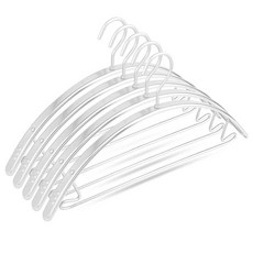 앤투비 圓頂型衣架 GH41_RD_97, 5個, 銀色