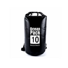 w에이블 방수 비치 수영 드라이 백팩 10L, 03 검은색