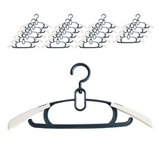 센스이따 조절가능 옷걸이, 20개, 05 짙은 녹색