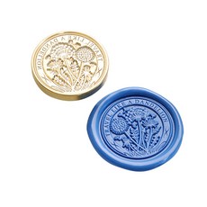 Mihwabujang 花朵封蠟章 封蠟印章, 06 蒲公英, 1個