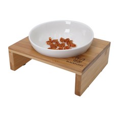 Redpuppy 架高式陶瓷寵物飼料碗, 混合顏色, 1個