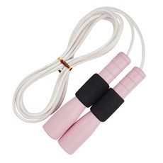 제이에프로프 어린이 프리미엄 스펀지 스피드줄넘기 ver 2, 베이비핑크(줄넘기), 랜덤발송(여유줄)