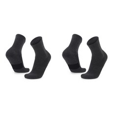 SNF 발바닥 포인트 통기성 좋은 스포츠양말 2켤레, 04 어두운 회색