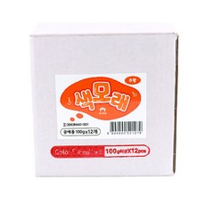 Uniart 彩色沙子, 12瓶, 橘色