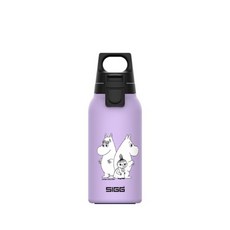 지그 무민 핫앤콜드라이트 보온 보냉 워터 보틀 텀블러, 프렌즈, 330ml, 1세트
