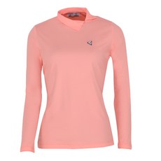 KIM YOUNG JOO SPORTS 女款高爾夫球有領T恤 AIYJ5003S2