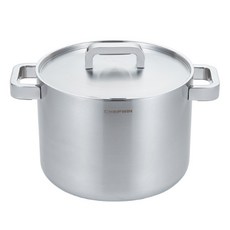 Chefwin Induction 316 不銹鋼 3.5mm 桶裝 5 折小熊鍋 24cm, 直徑24cm*深19cm, 混色
