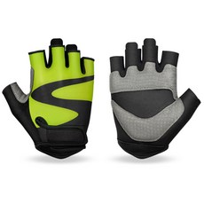 앤티스 남성용 빅에스 스포츠 반장갑 양손 세트, 그린, 1개