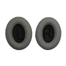耳罩式耳機海綿套 QC25/QC35/AE2/QC2/QC15適用, 灰黑色墊, 單品