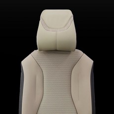 SJ STORY 新款Carnival 3/4代專用頭枕靠墊, 米色, 1個