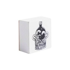 Mazing Choice 圖案印章 木製印章 手帳裝飾 C套組, 1套, 黑色