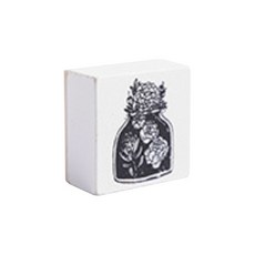 Amazing Choice 圖案木頭印章 手帳裝飾 B套組, 1套, 黑色