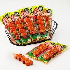 맥스봉 직화꼬치바 청양고추, 70g, 10개