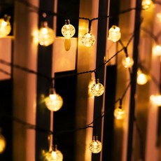 80燈防水LED球燈串組 10m, 混色