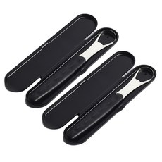 Roots舌苔清潔器 2入+收納盒 2入組 黑色, 1套