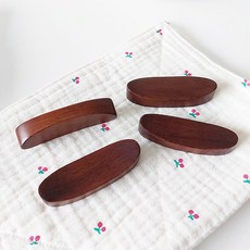 Bogen 硬楓木原木生漆餐具筷架, 單一顏色, 4個