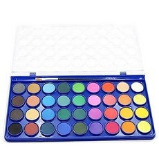 Fullcolors 全彩 水彩固體顏料, 36色, 240g