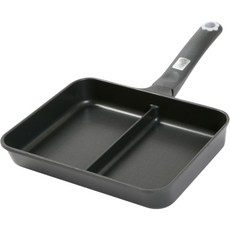 NITORI 宜得利家居 IH感應單柄方形分格平底鍋, 20厘米, 1個