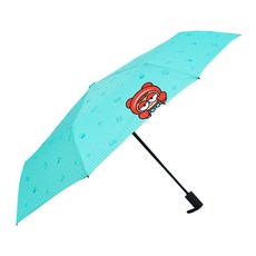 跑跑卡丁車Hello徽章3段自動雨傘 70001