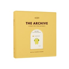 ICONIC 卡片收集冊, 02 Custard Yellow, 20入