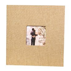 自黏式相簿 280 x 270 x 30 mm, 30張, 05 米色(相簿), 白色(內頁)