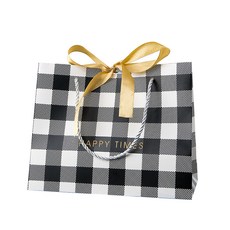 마링 리본끈 쇼핑백 12p, 01 골드