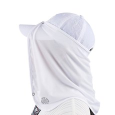 TECH SKIN 防曬帽, 白色