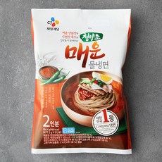 CJ제일제당 청양초 매운 물냉면 2인분, 954.4g, 1개