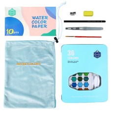Life Qual Up水彩顏料 藍色, 36色