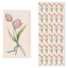 For You 鬱金香貼紙, 100個, 混合顏色