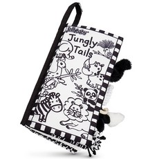 jollybaby 嬰兒叢林動物尾巴布故事書, 叢林