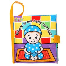 jollybaby 嬰兒布故事書, 混色