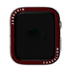 제로스킨 스마트 워치 케이스앨로 케이스 40mm, 메탈릭 레드(파츠)