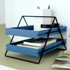 이자벨홈 서랍형 책상 정리 선반, 블루