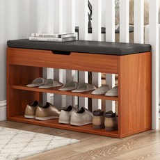 Riazhome沙發鞋櫃 M, 黑色